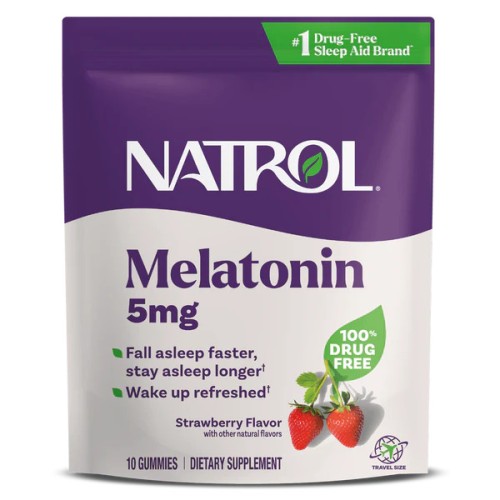 Natrol Melatonin Gummies Strawberry Gummies